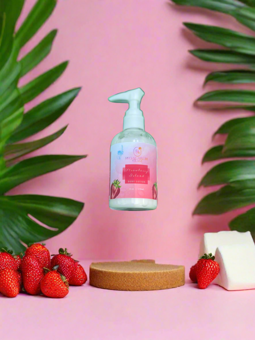 Strawberry Island Body Lotion