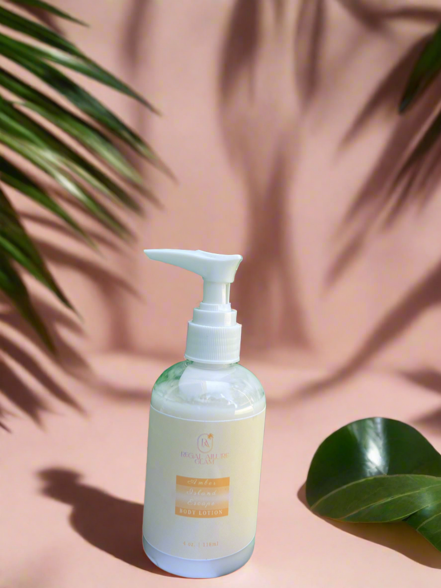 Amber Island Escape Body Lotion