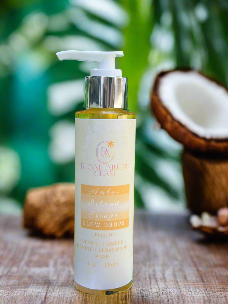 Amber Island Escape Glow Drops