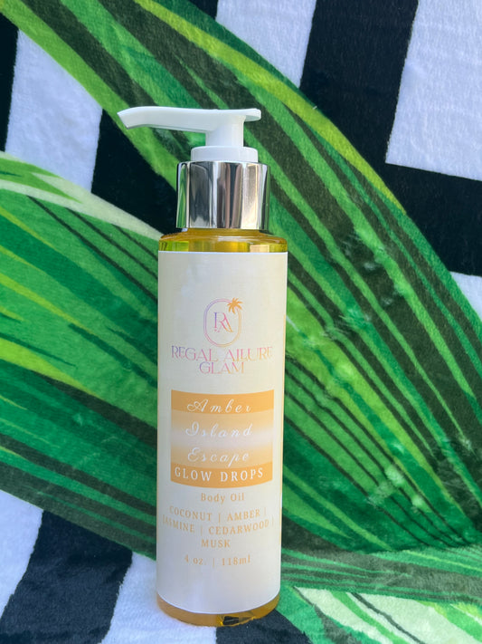 Amber Island Escape Glow Drops