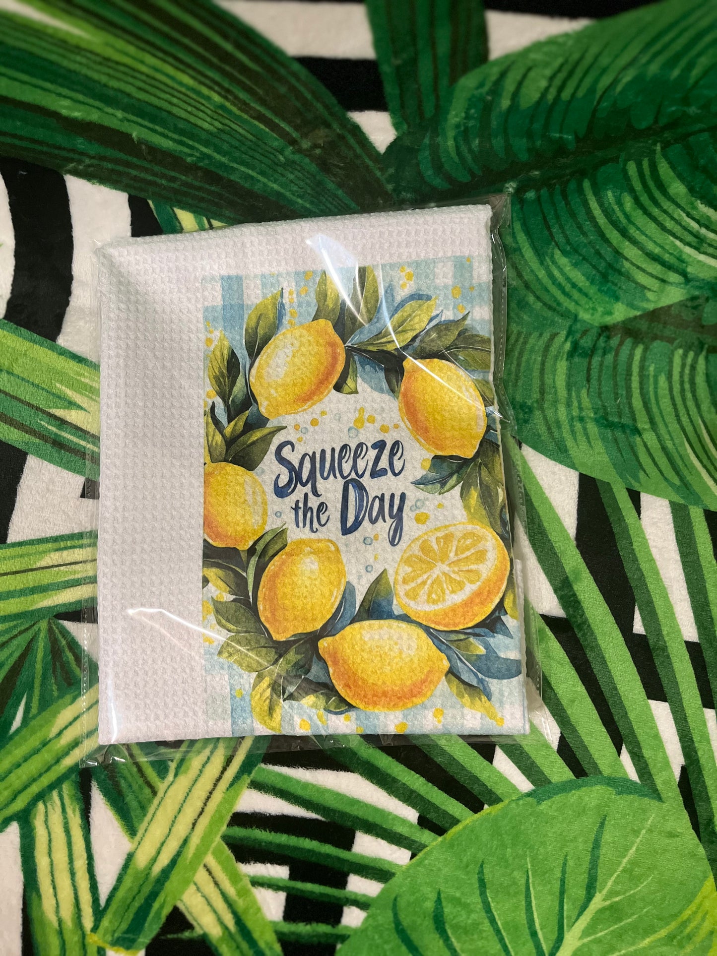 Squeeze of the Day Kitchen Towel