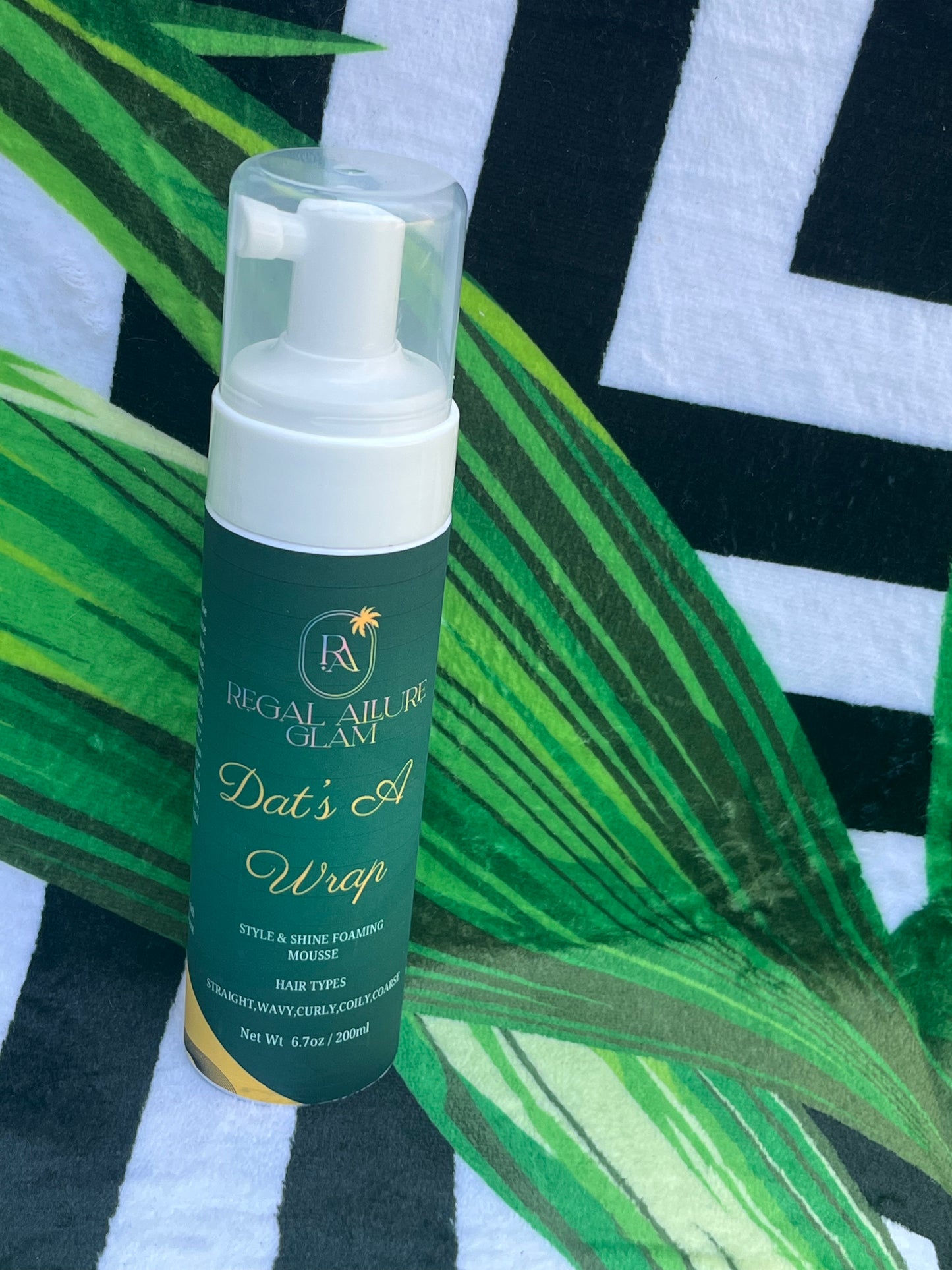 Dats A Wrap! Style & Shine Foaming Mousse