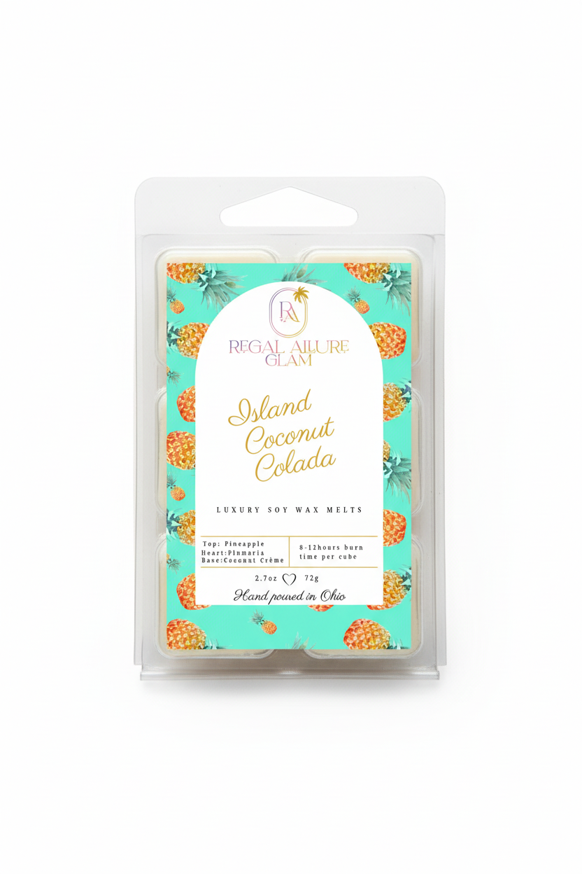 Island Coconut Colada Wax Melts
