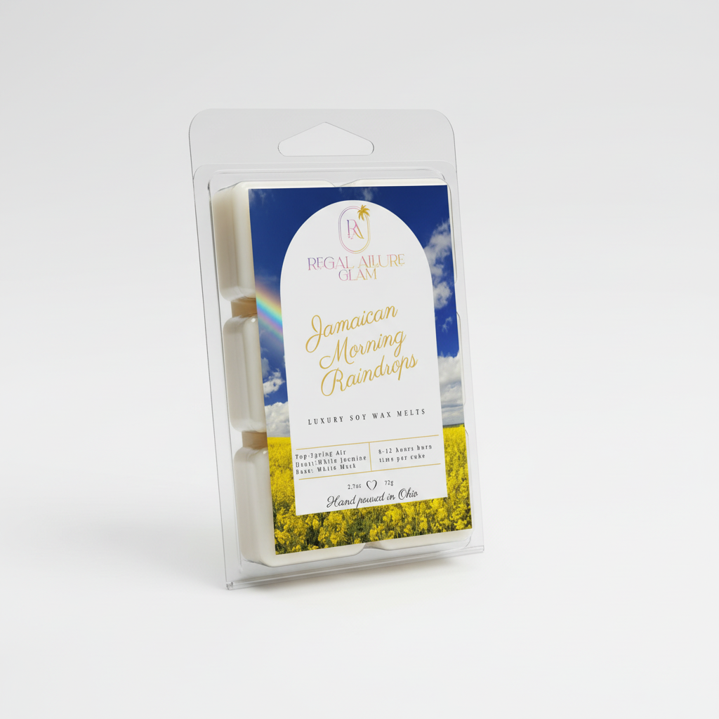 Jamaican Morning Raindrops Wax Melts