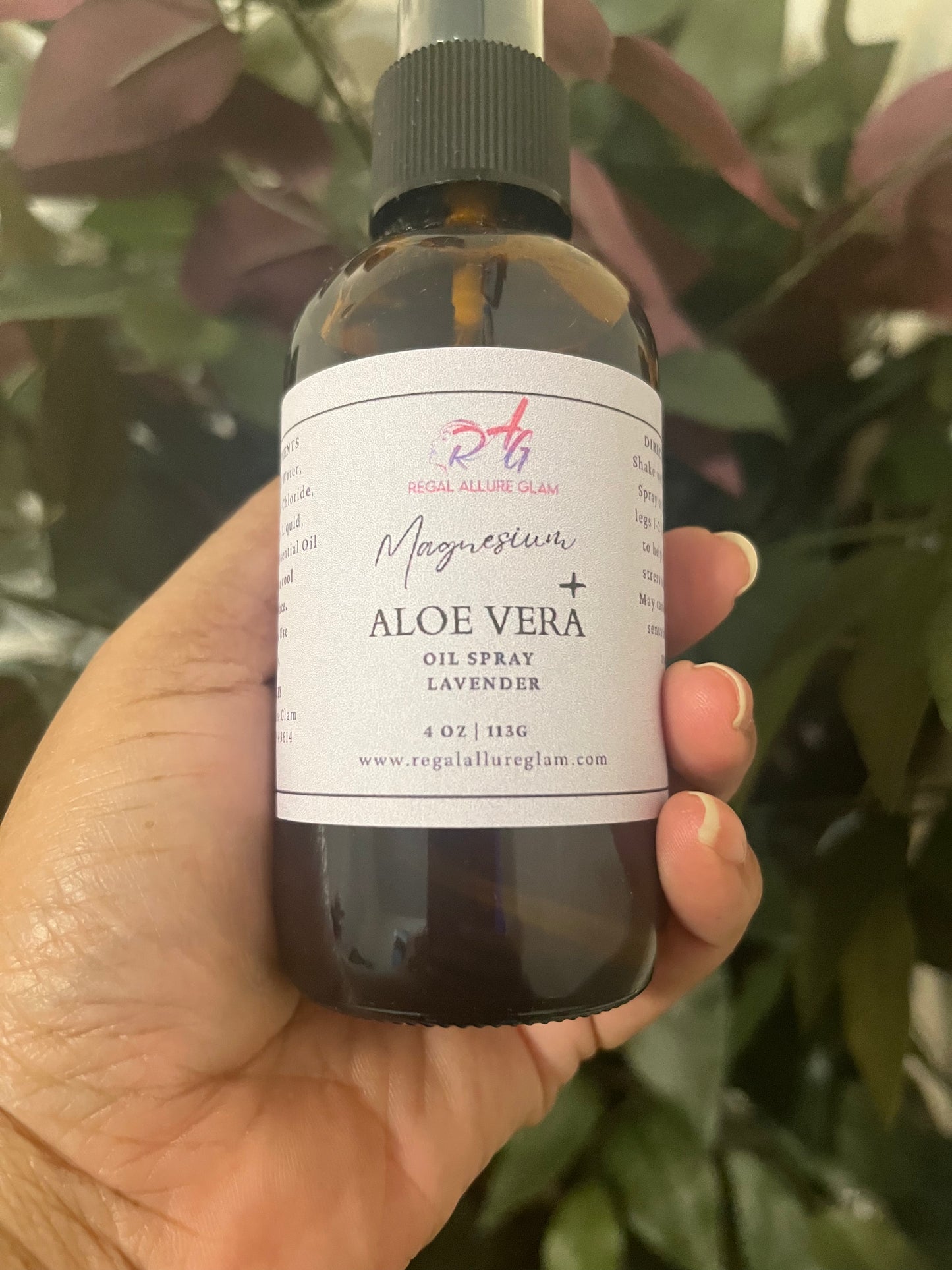 Magnesium + Aloe Vera Oil Spray