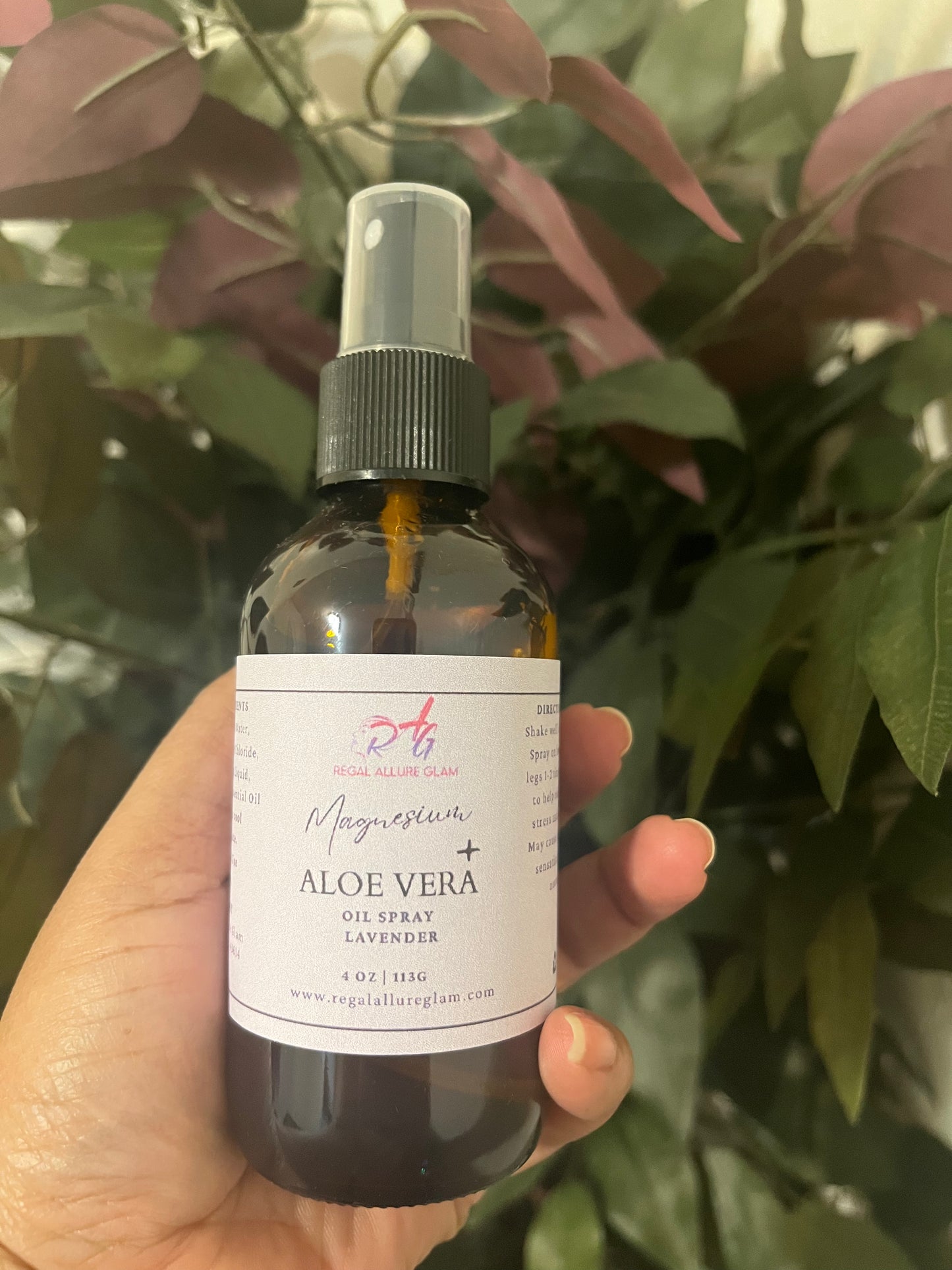 Magnesium + Aloe Vera Oil Spray