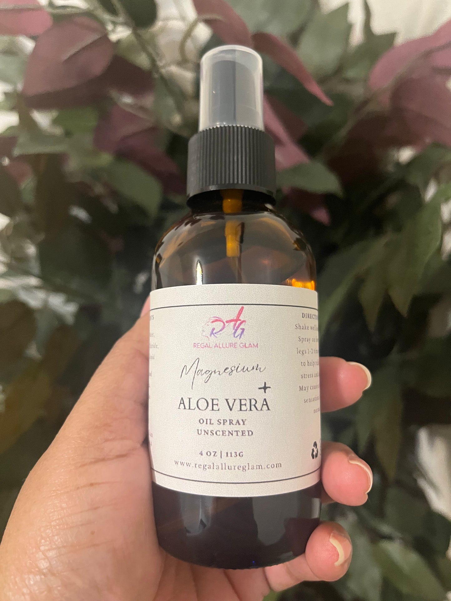 Magnesium + Aloe Vera Oil Spray