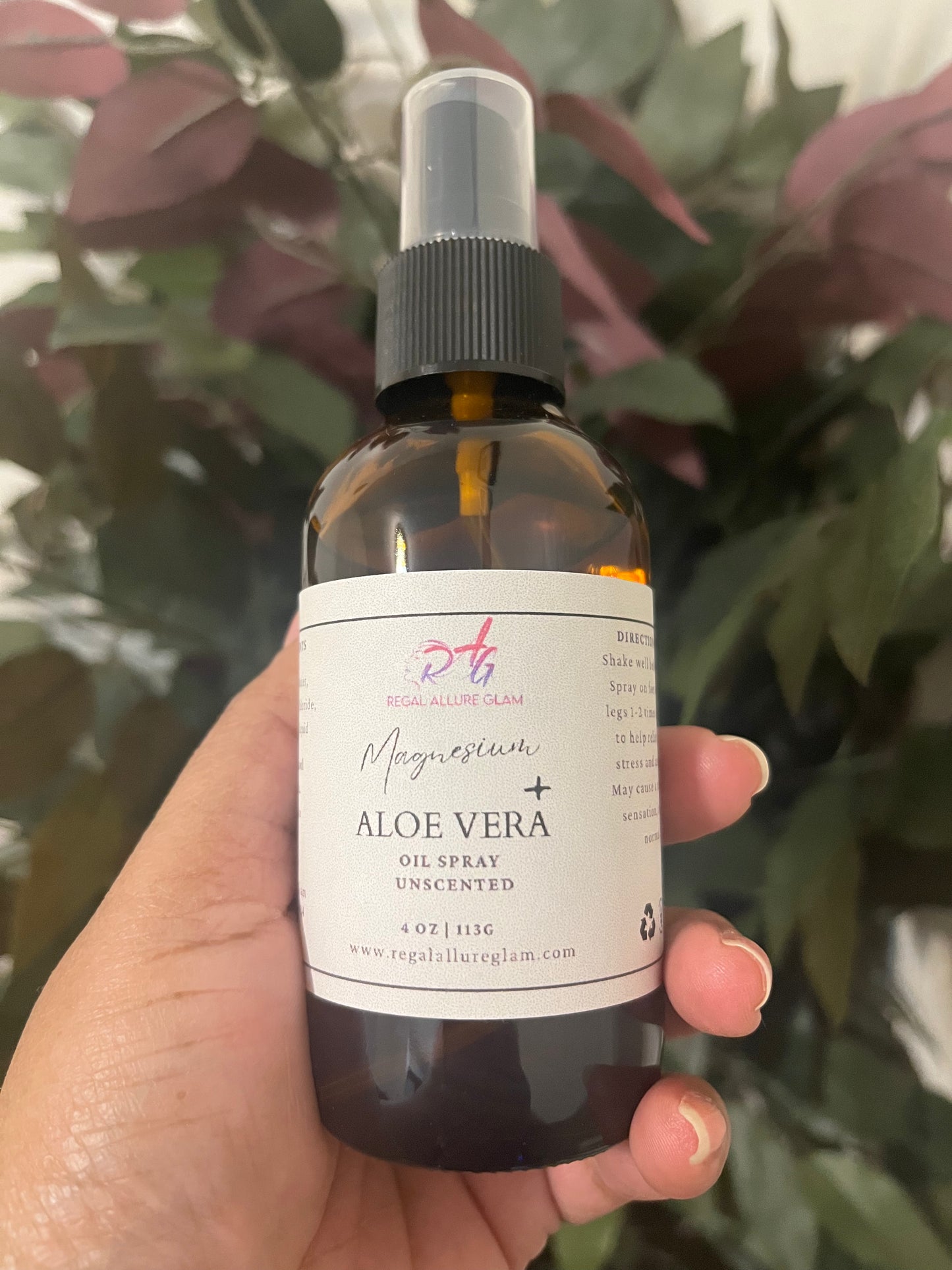 Magnesium + Aloe Vera Oil Spray