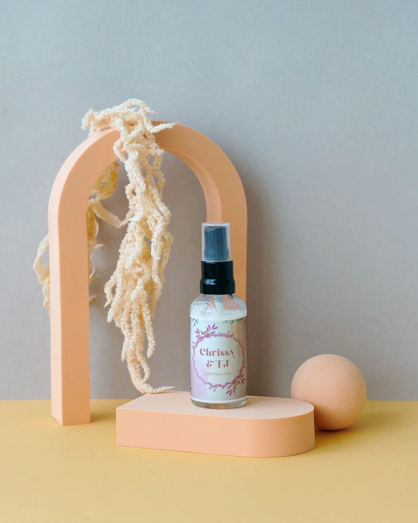 Body Mist Favor ( with label only)