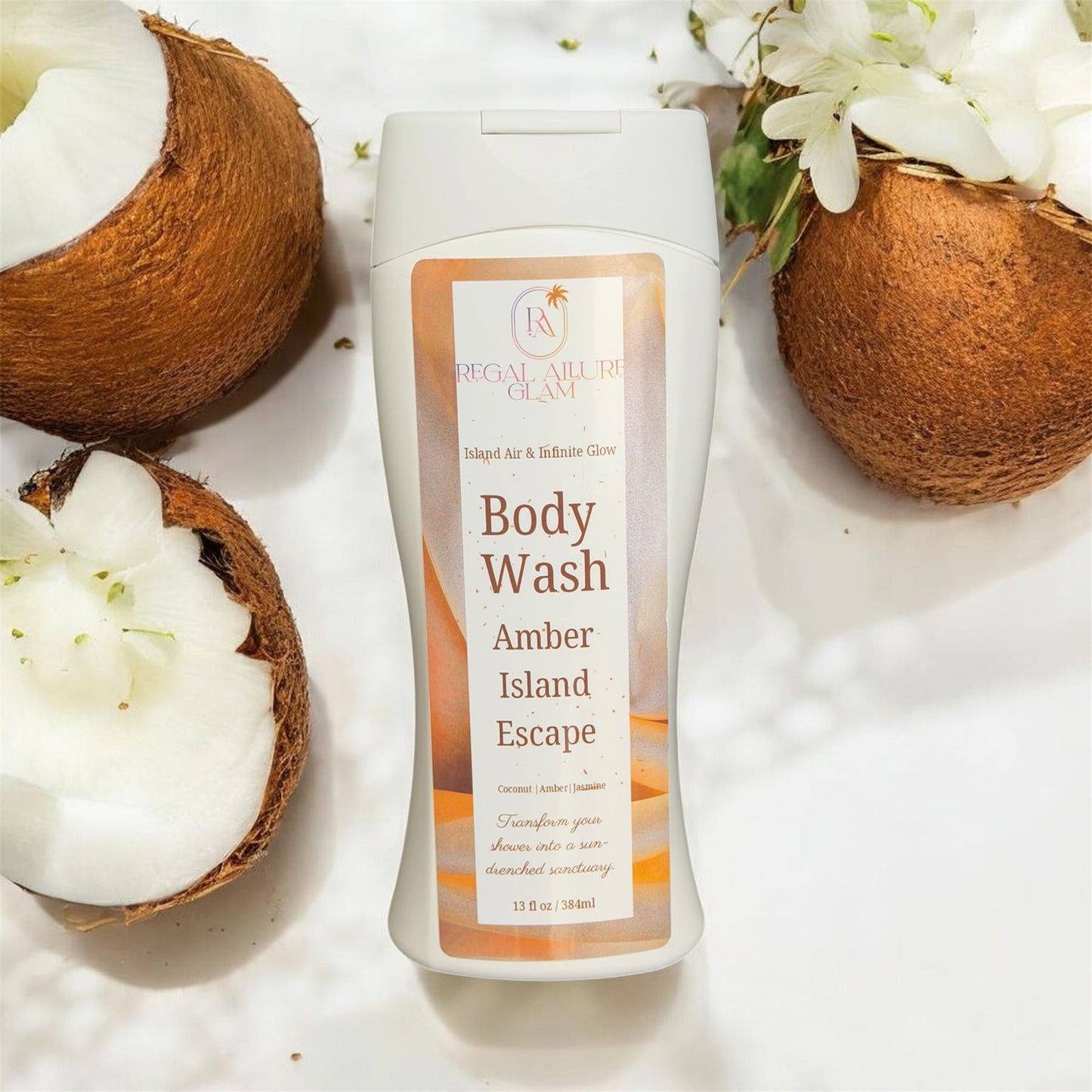 Amber Island Escape Body Wash