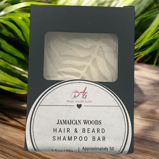 Jamaican Woods Hair & Beard Shampoo Bar