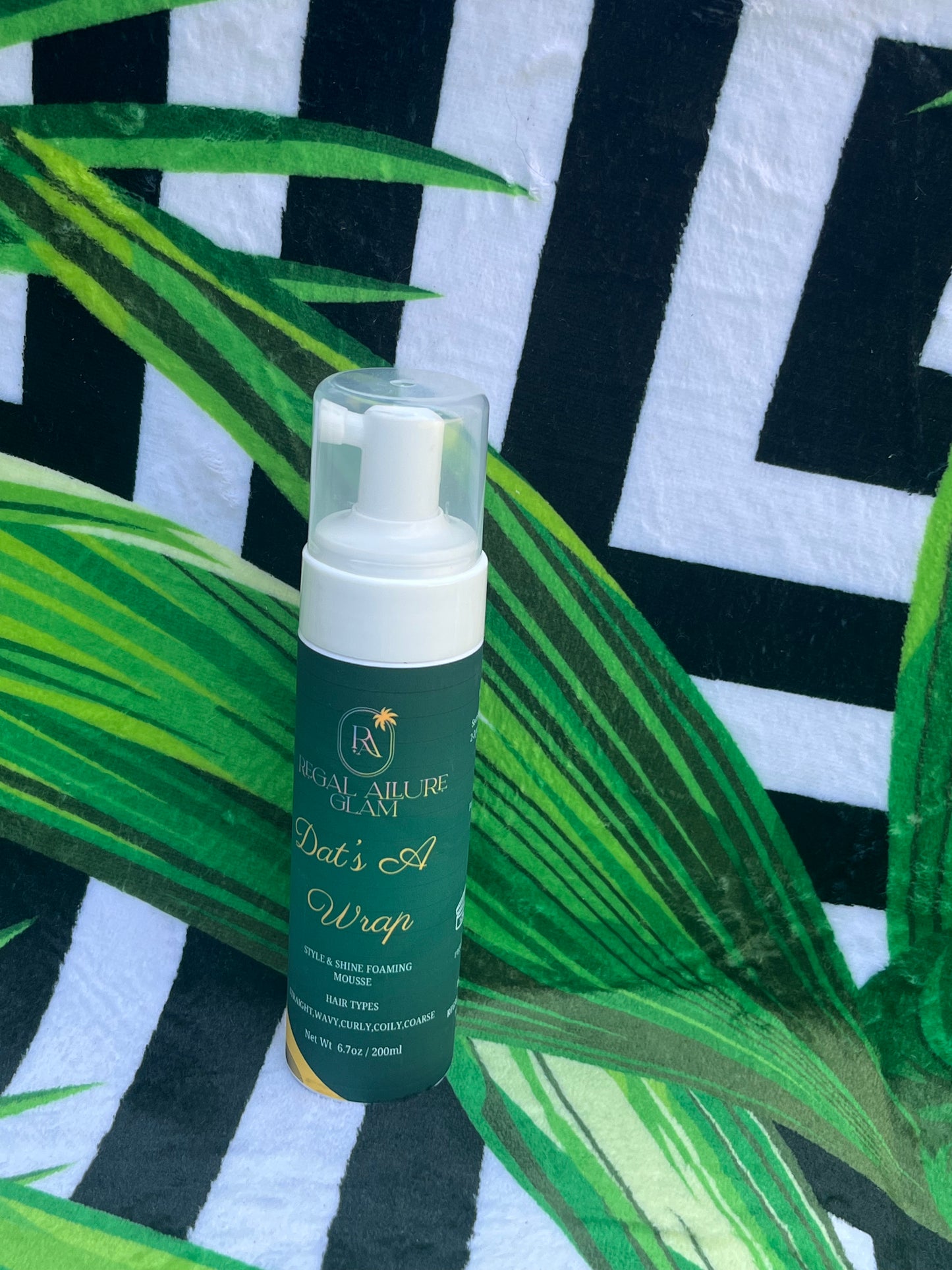 Dats A Wrap! Style & Shine Foaming Mousse