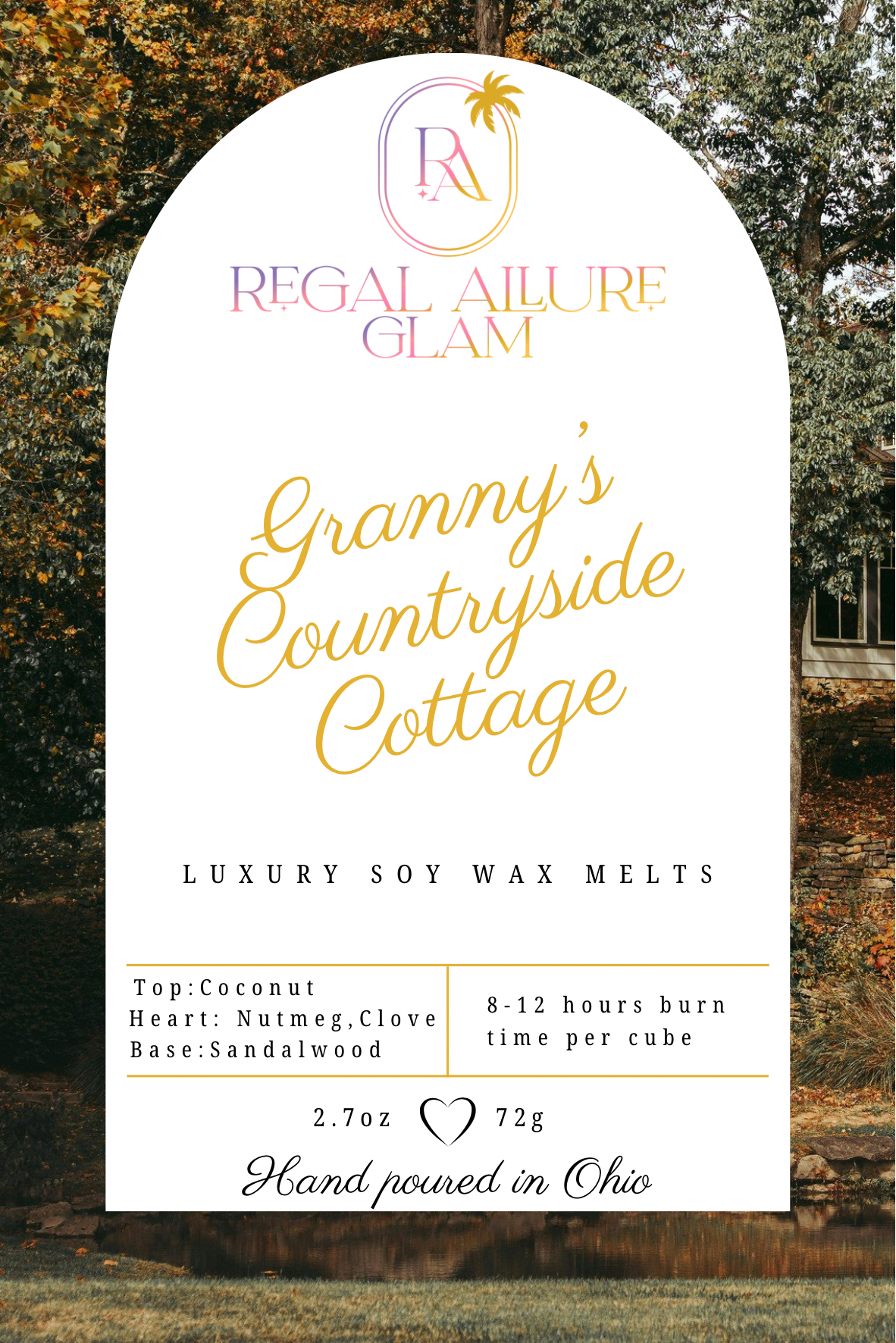 Granny’s Countryside Cottage Wax Melts