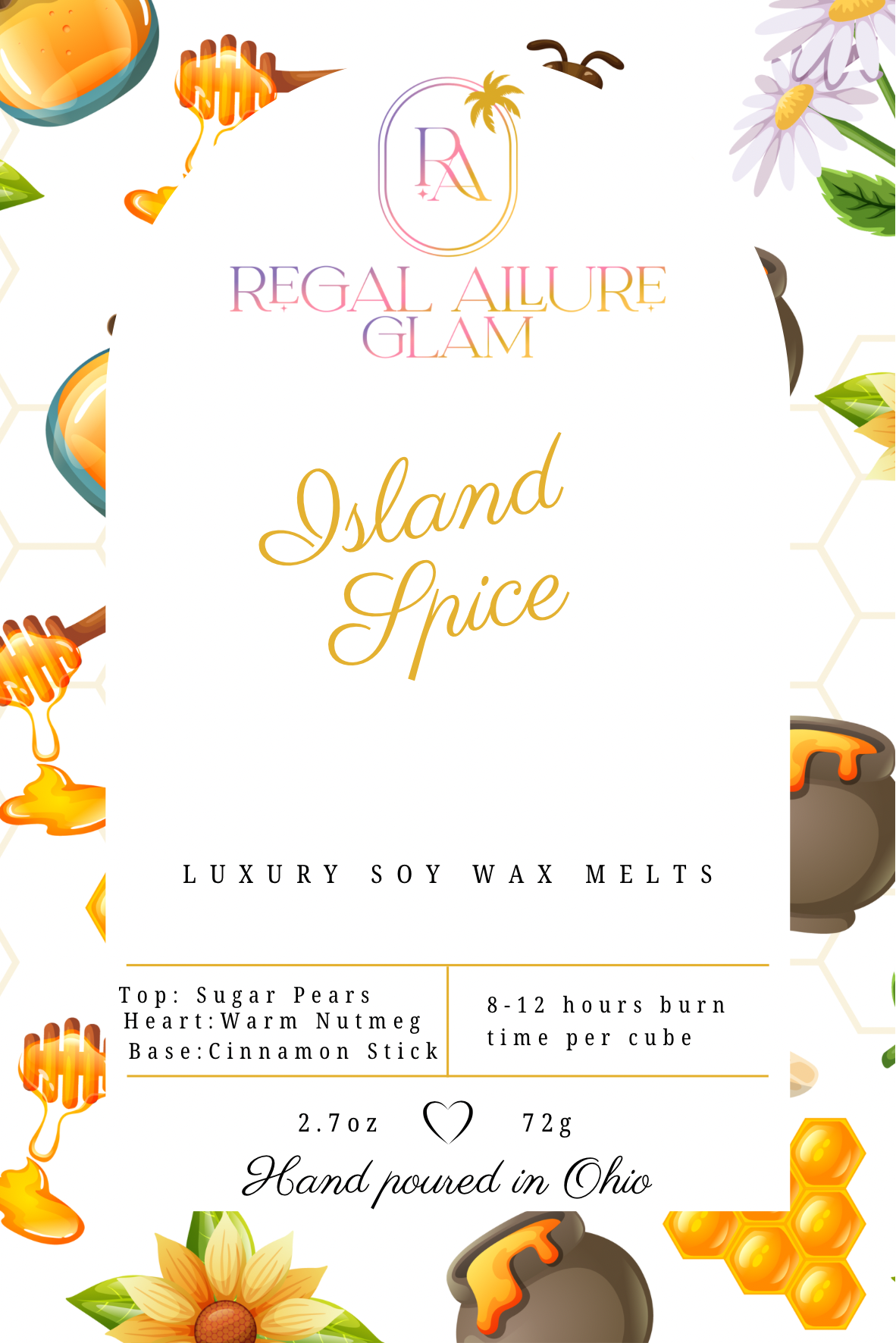 Island Spice Wax Melts