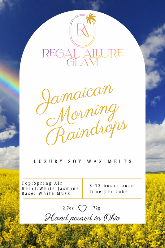 Jamaican Morning Raindrops Wax Melts