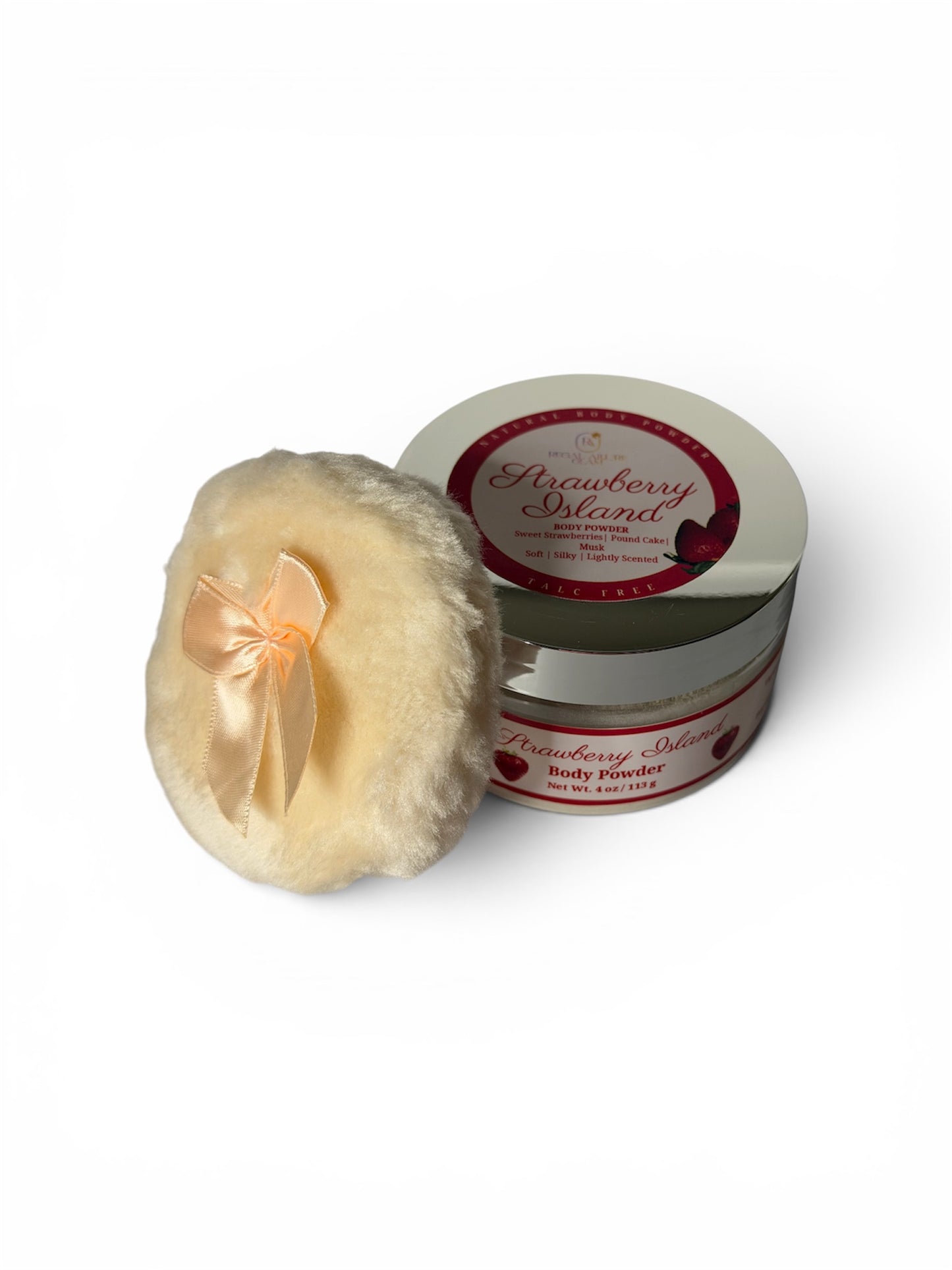 Silk Body Powder Set — talc-free, paraben-free, cruelty-free body powder for sensitive skin