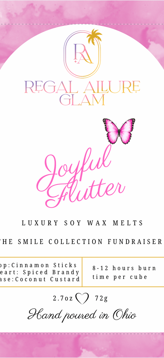 Joyful Flutter Wax Melt- The Smile Collection