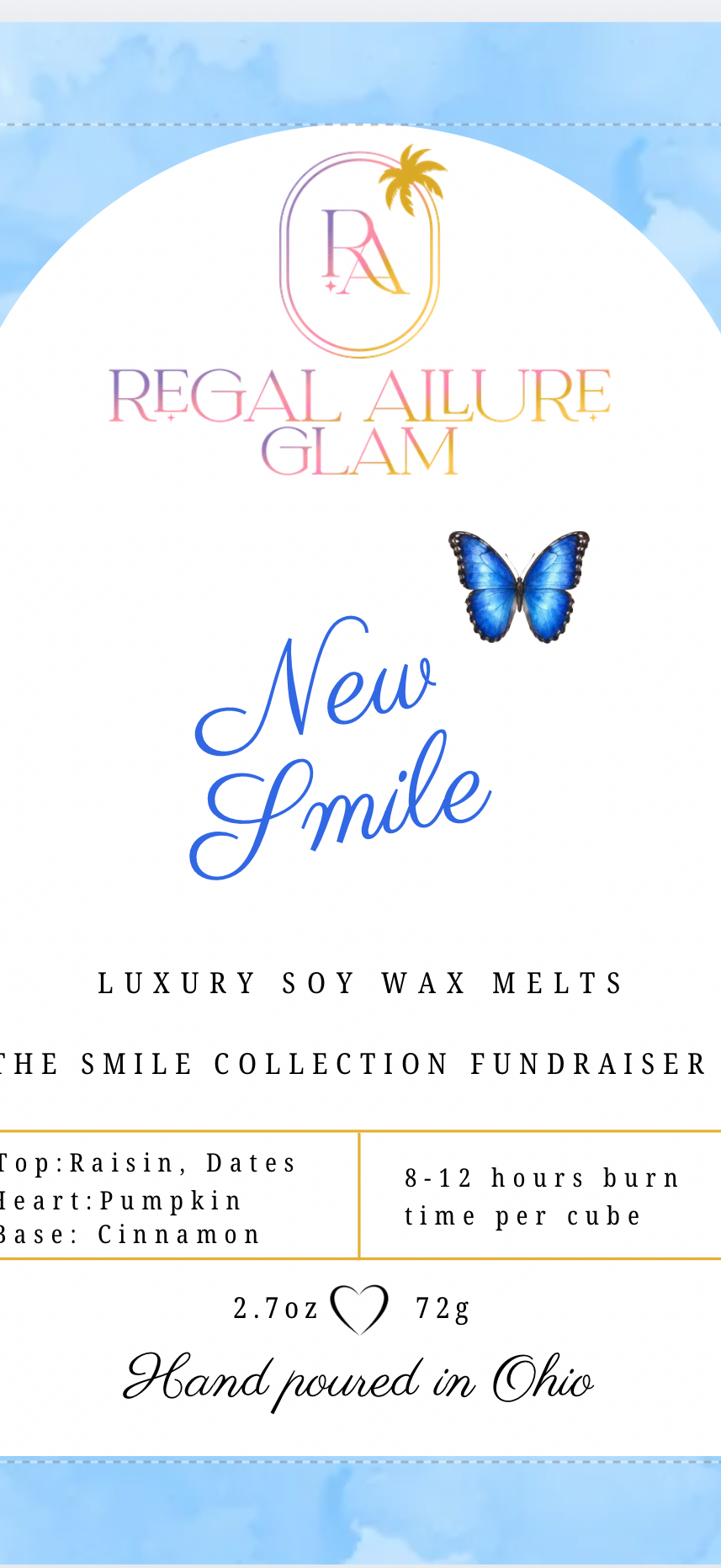 New Smile Wax Melts - The Smile Collection 🦋