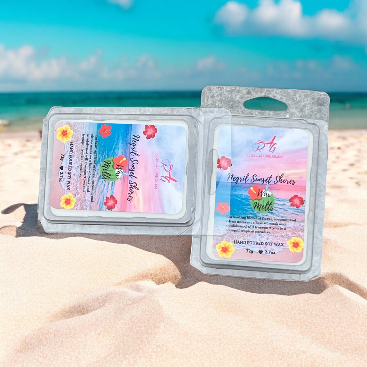 Negril Sunset Shores Wax Melts