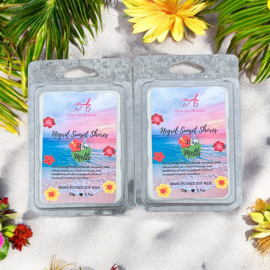 Negril Sunset Shores Wax Melts