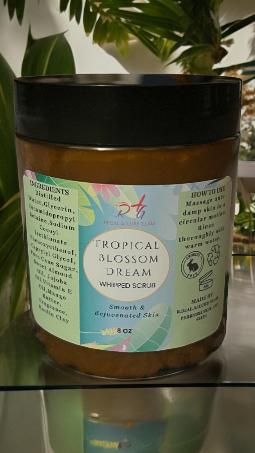 Tropical Blossom Dream Whipped Scrub